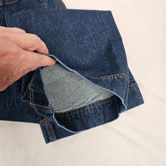 LOFT Dark Blue Women's Wide Leg Jeans, Size 2P (26P) - Picture 10 of 10